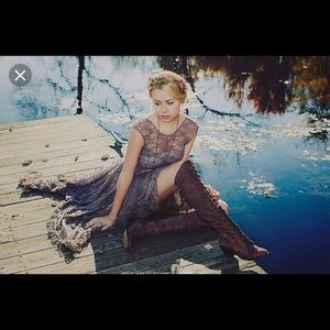 Free People French Courtship Lace Dress